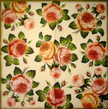 ROS-2141 Roses - 3-ply (cream) - Maki